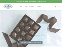 Tablet Screenshot of frenchbroadchocolates.com